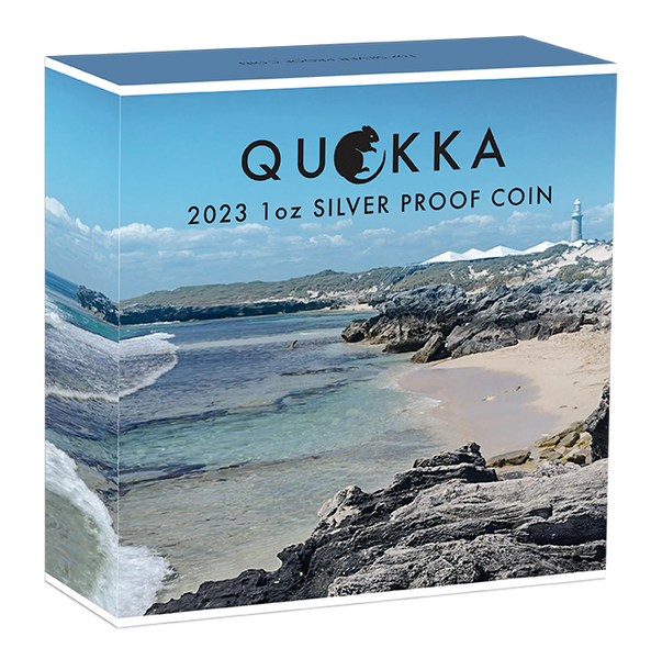 2023 Quokka 1oz Silver Proof Coloured Coin