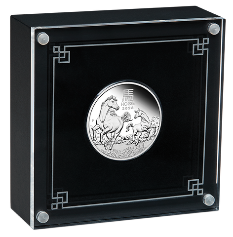 2026 Year of the Horse 1/2oz Silver Proof Coin