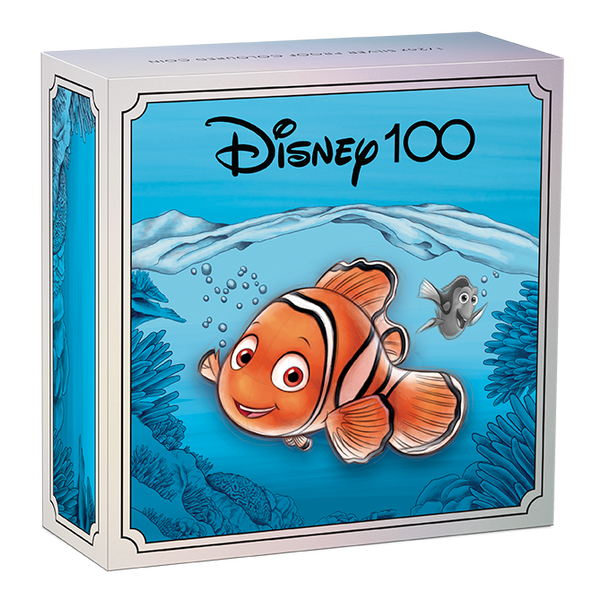 2023 Disney 100th Anniversary - Nemo 1/2oz Silver Proof Coloured Coin