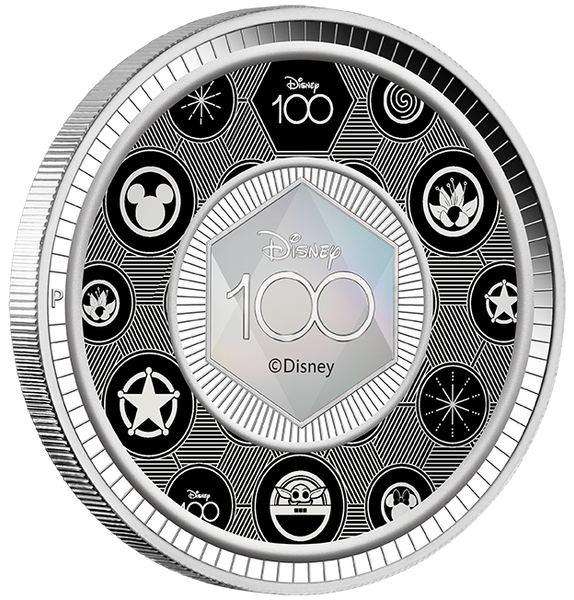 2023 Disney 100th Anniversary 1/2oz Silver Proof Coloured Coin