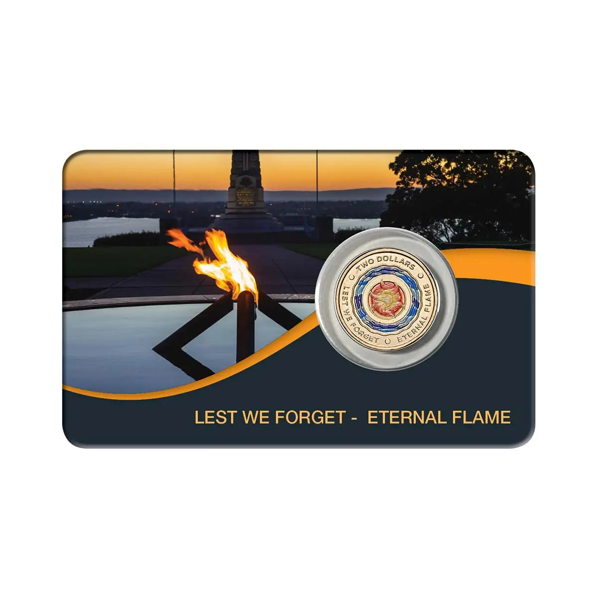 2018 $2 Eternal Flame Al-Br Coin Pack - New Design Card