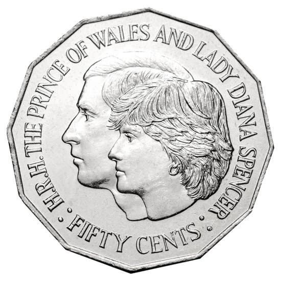 1981 Charles and Diana Uncirculated 6 Coin Year Set - Downies