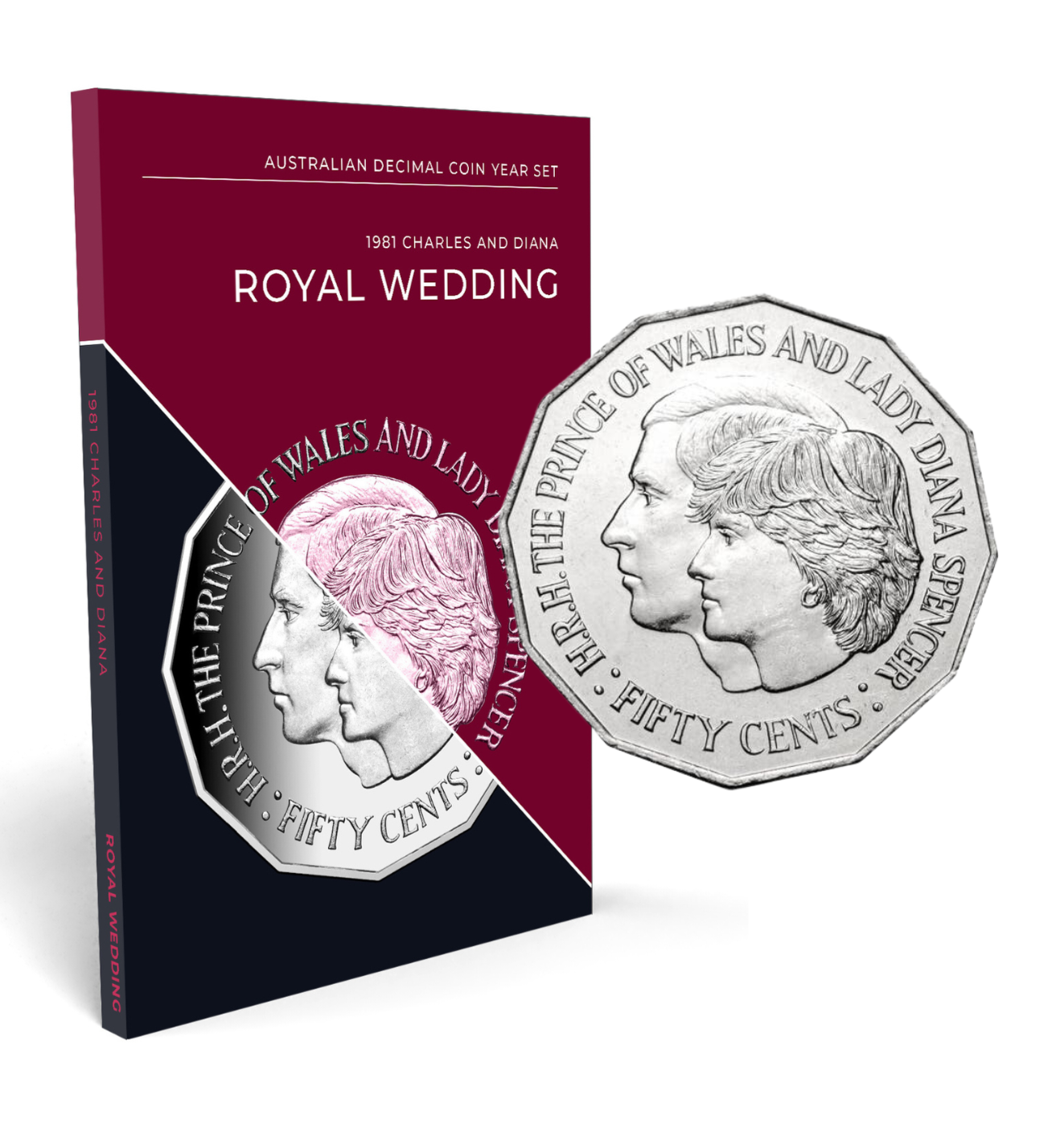 1981 Charles and Diana Uncirculated 6 Coin Year Set - Downies