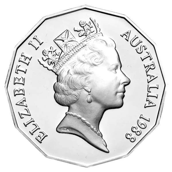 First Fleet 1988 Bicentenary 50c Cu-Ni Coin Pack