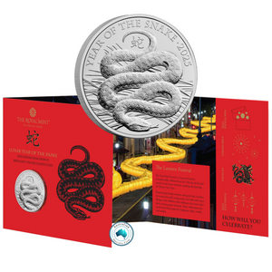 2025 Lunar Year of the Snake £5 Brilliant Uncirculated Coin