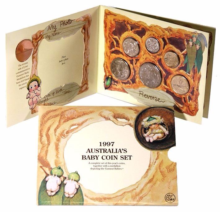 1997 Royal Australian Mint Gumnut Baby Mint Set