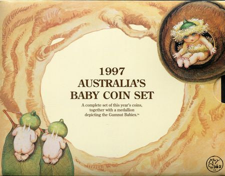 1997 Royal Australian Mint Gumnut Baby Mint Set