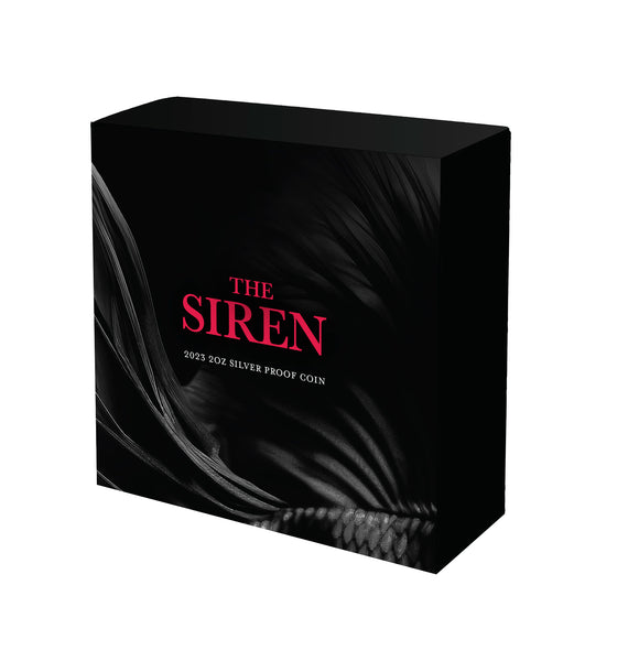 The Siren 2023 $5 2oz Silver Proof Coin