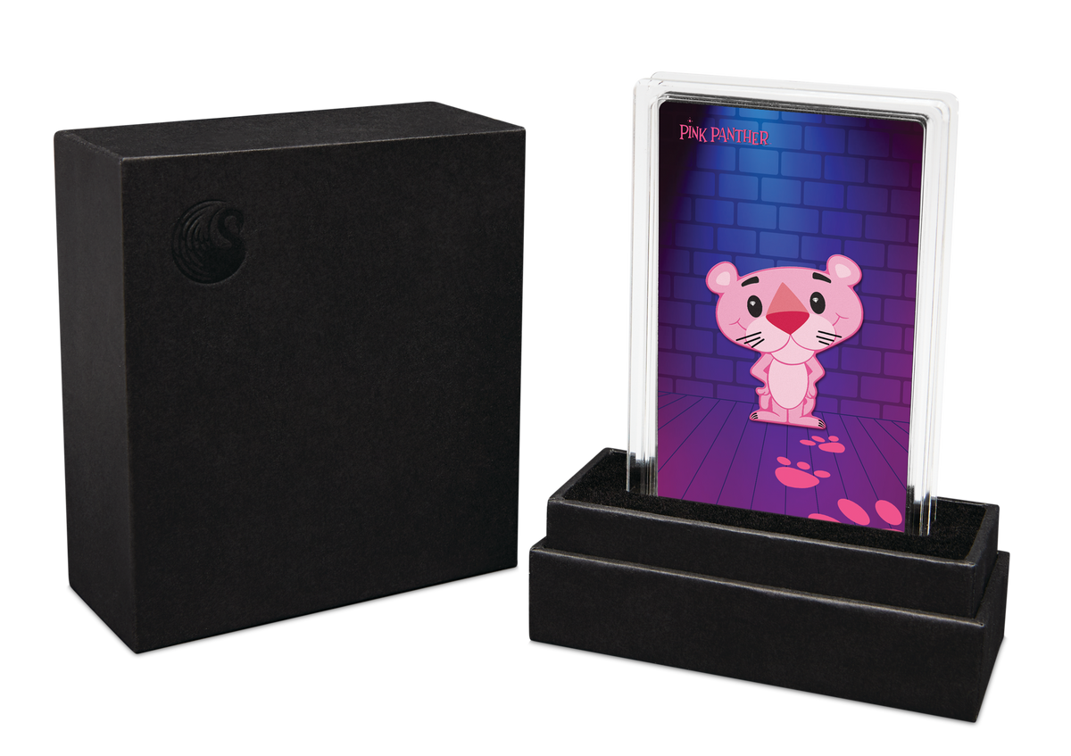 2024 Pink Panther™ 60th Anniversary 1oz Silver Minted Mini Coin
