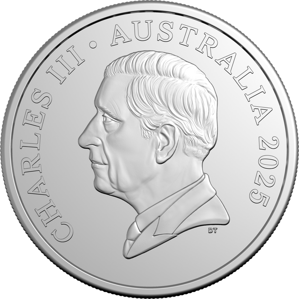 2025 King Charles 10c Royal Australian Mint Roll - Non-Premium (Includes Protective Tube)