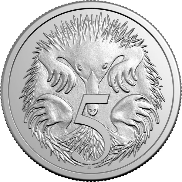 2025 King Charles 5c Royal Australian Mint Roll - Non-Premium (Includes Protective Tube)