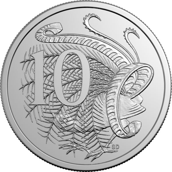 2025 King Charles 10c Royal Australian Mint Roll - Non-Premium (Includes Protective Tube)