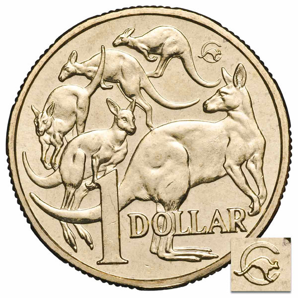 2009-C Mob of Roos Master Mintmark $1 MS66