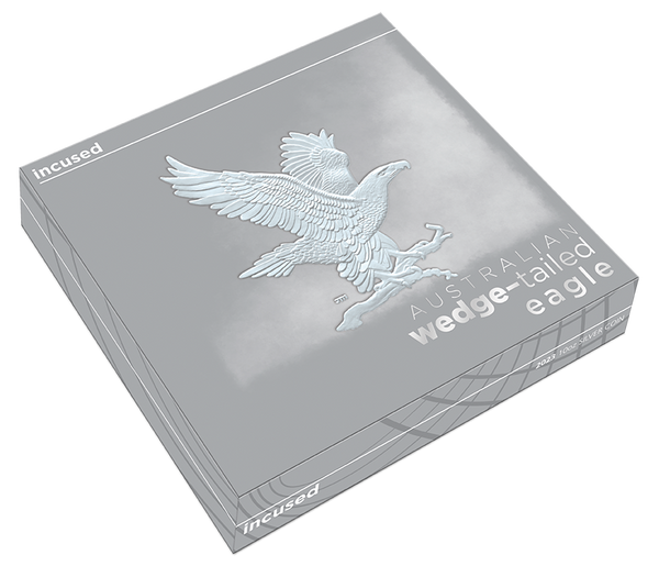 2023 Wedge-Tailed Eagle 10oz Silver Incused Proof Coin