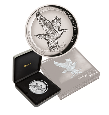 2023 Wedge-Tailed Eagle 10oz Silver Incused Proof Coin