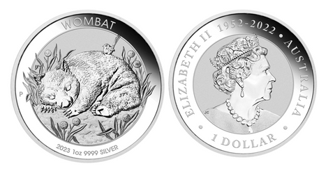 2023 Wombat 1oz Silver Bullion Coin