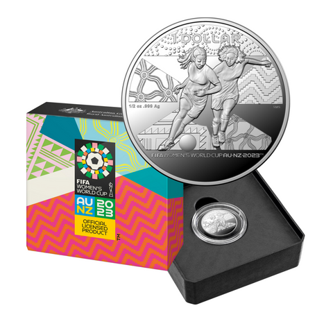 2023 FIFA Womens World Cup 1/2oz Fine Silver Proof Coin