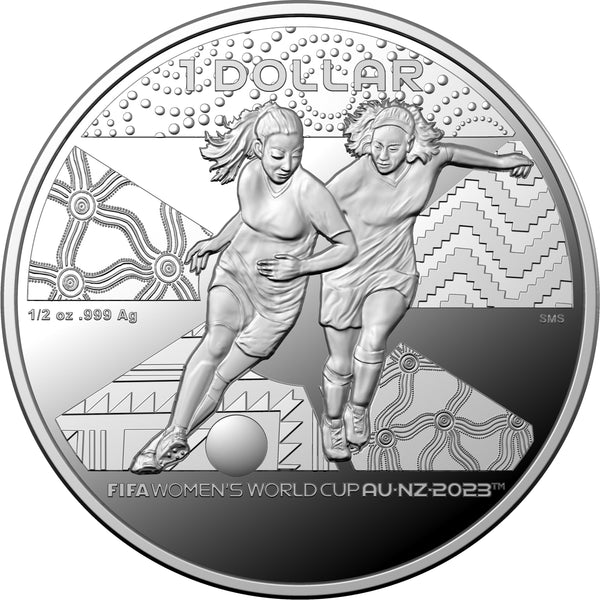 2023 FIFA Womens World Cup 1/2oz Fine Silver Proof Coin