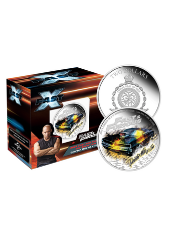 2023 Fast and Furious 'Quarter Mile at a Time' 1oz Silver Coin