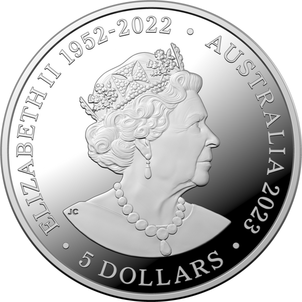 2023 Australian Antarctic Territory 'Emperor Penguin' 1oz Coloured Silver Proof Coin