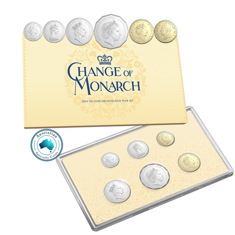 2024 Change of Monarch 6 Coin Mint Set