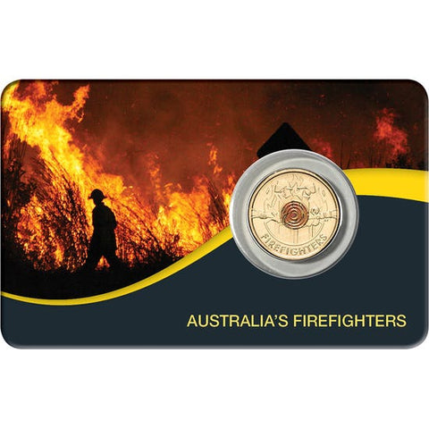 2020 Firefighters $2 Aluminium-Bronze Coin Pack (New Design Card)