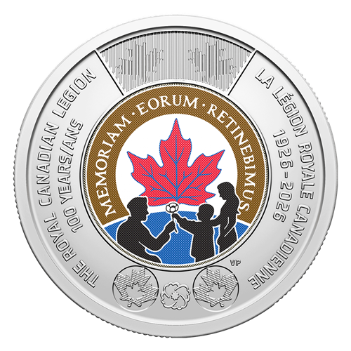 2026 The Royal Canadian Legion 100th Anniversary Commemorative Collector Keepsake Card