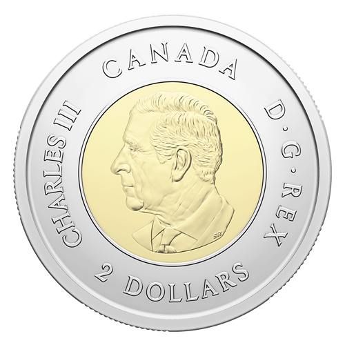 2026 The Royal Canadian Legion 100th Anniversary Commemorative $2 Colourised Special Wrap Roll