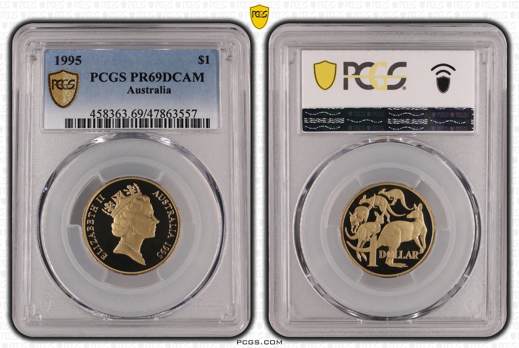 2015 Mob of Roos $1 Proof Coin PR69DCAM