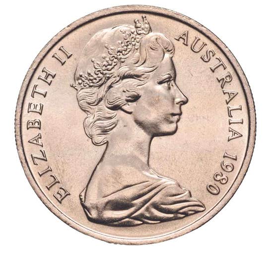 1980 Lyrebird 10c RAM Coin Roll