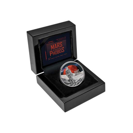 2024 Mars from Phobos 1oz Silver Proof Coin