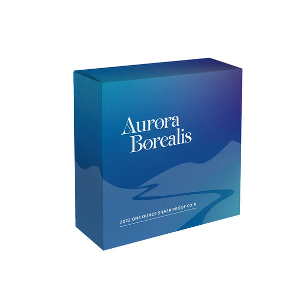 2023 Aurora Borealis $1 1oz Silver Proof Coin