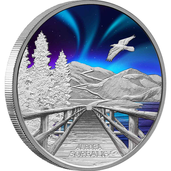 2023 Aurora Borealis $1 1oz Silver Proof Coin