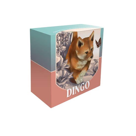 2024 Baby Dingo 1oz Silver Coloured Proof Coin