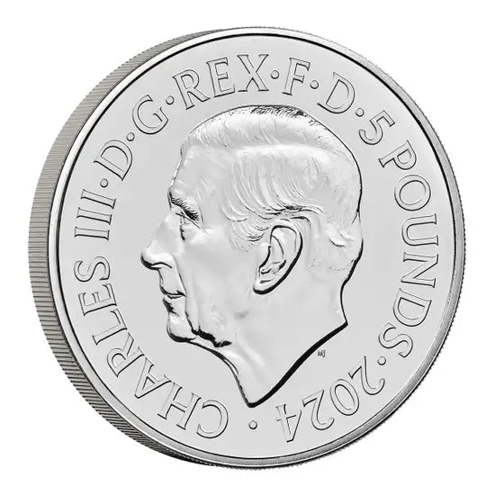 2024 Lunar Year of the Dragon £5 Brilliant Uncirculated Coin