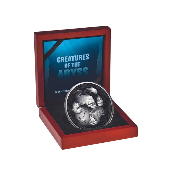 2024 Creatures of the Abyss $10 5oz Silver Proof Coin