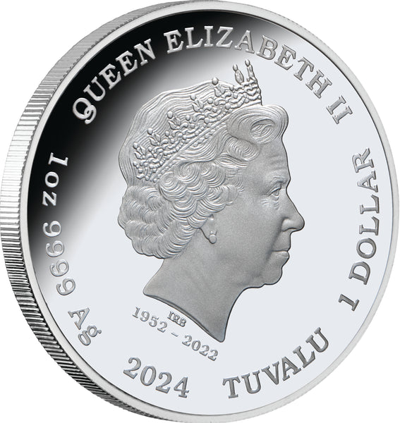 2024 Deadly & Dangerous Bluebottle 1oz Silver Proof Coin