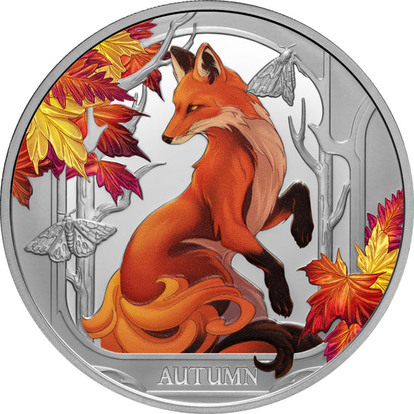 2024 Seasons $1 Autumn 1oz Silver Proof Coin