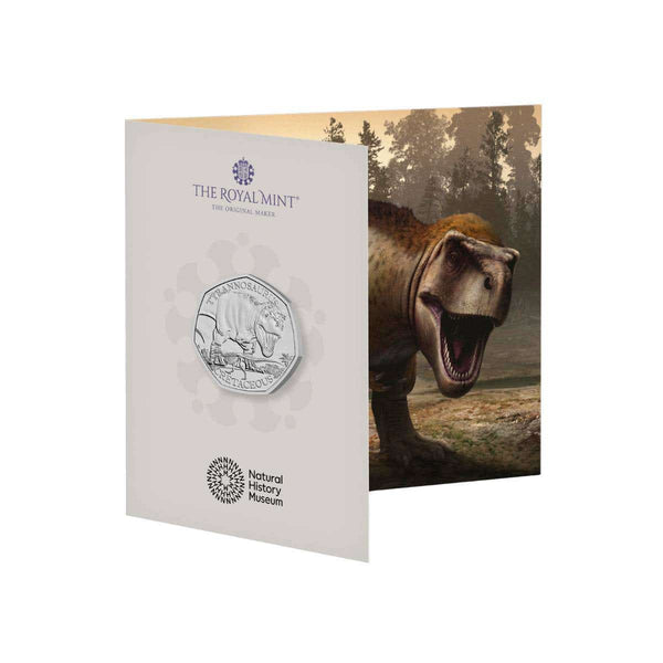 2024 Tyrannosaurus 50p Brilliant Uncirculated Coin