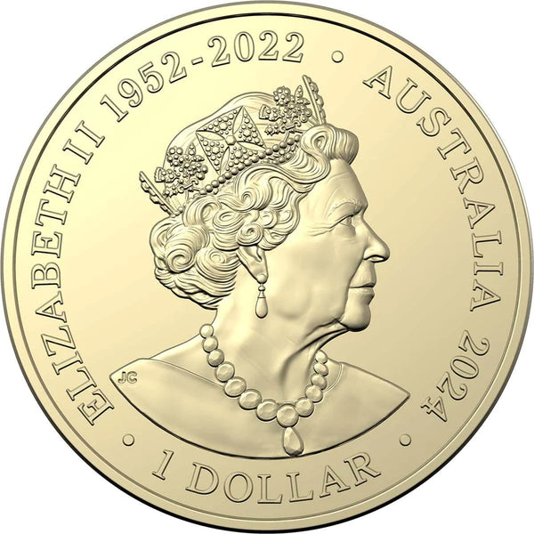 2024 Lunar Year of the Dragon 2 Coin $1 Set UNC