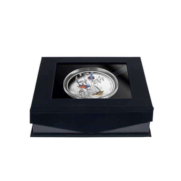 2026 Birds of Australia $1 Blue-Breasted Fairy-Wren 1oz Silver Proof Coin