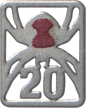 2026 Deadly & Dangerous $1 Redback Spider 20th Anniversary Privy Mark 1oz Silver Proof Coin