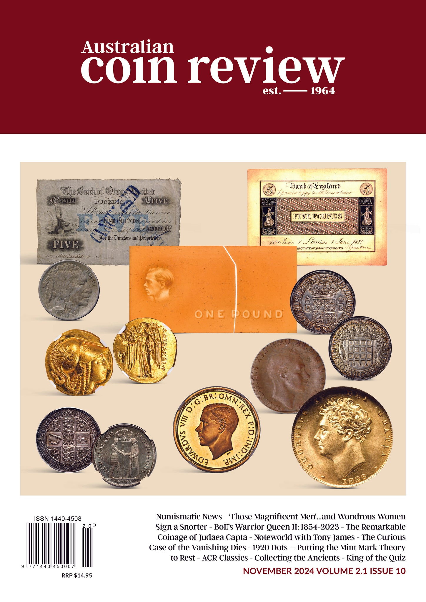 Australian Coin Review Magazine - November 2024 (Volume 2.1 - Issue 9)