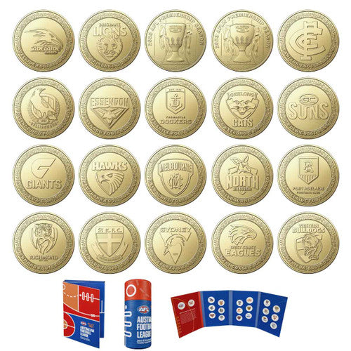 AFL 2023 Folder & Coin Tube Set