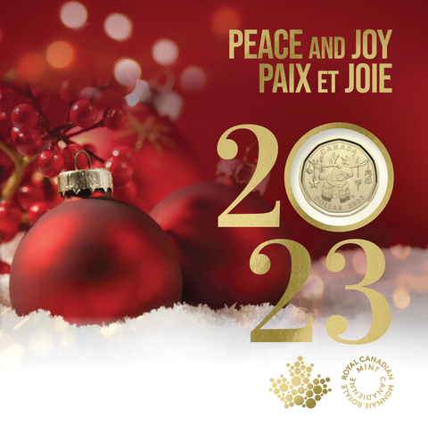 2023 Canadian Mint Holiday 5 Coin Gift Set