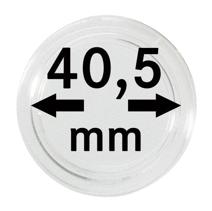 40.5mm Capsule for Standard 1oz Silver Coins