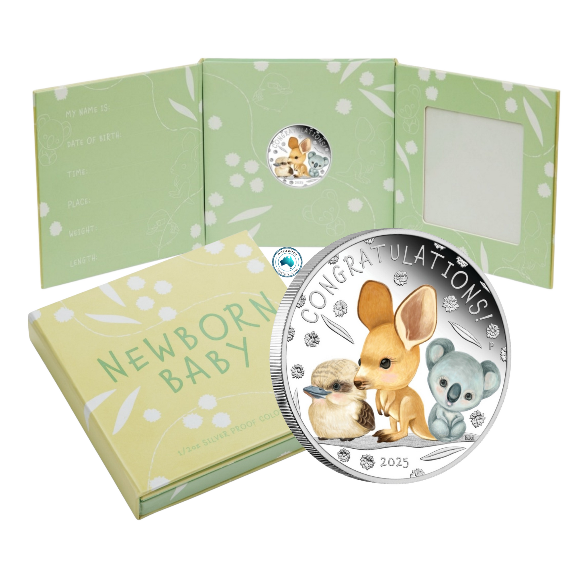 2025 Newborn 1/2oz Silver Proof Coloured Coin