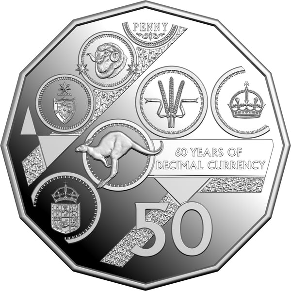 2026 Sixty Years of Decimal Currency 6 Coin Proof Set