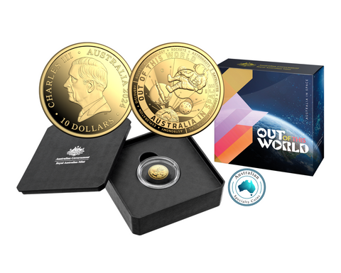 2024 Out Of This World $10 'C' Mintmark Gold Proof Coin