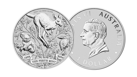 2024 The Perth Mint’s 125th Anniversary 1oz Silver Bullion Coin